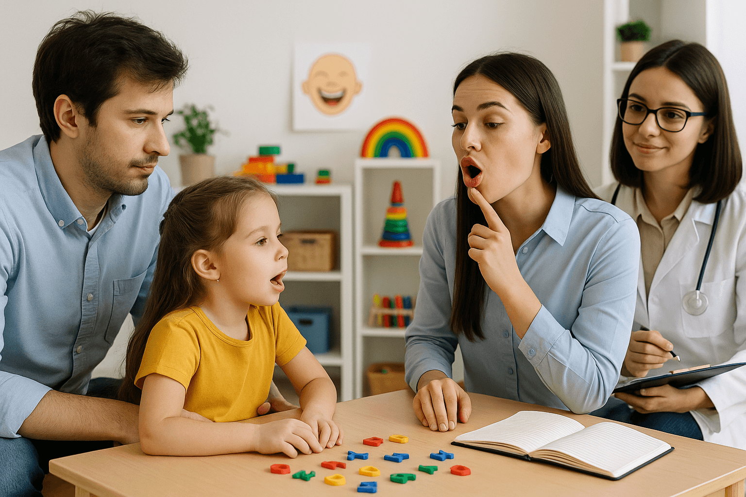 Toshkentda bola nutqini rivojlantirish: ota-onalar, ABA mutaxassisi va logopedning roli