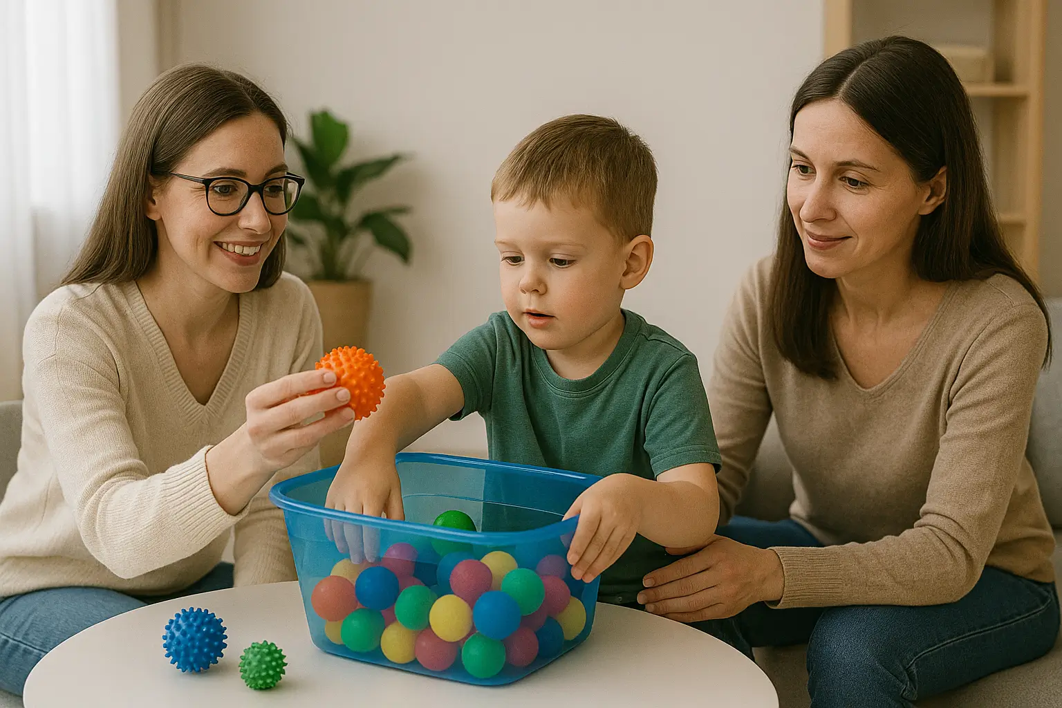Bolalar uchun sensor terapiya: rivojlanishni tuzatishning samarali usullari