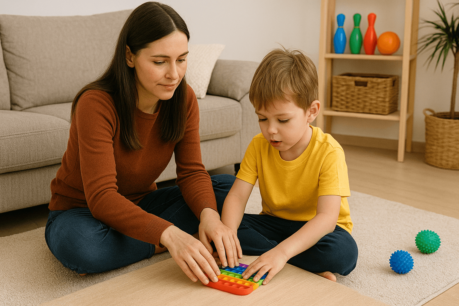 Uy uchun sensorli integratsiya mashqlari: ota-onalar uchun amaliy maslahatlar